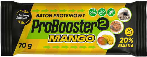 Baton proteinowy ProBooster 2 Mango (70g)