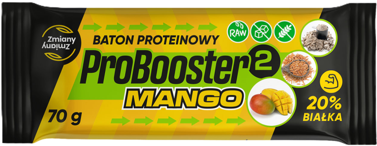 Baton proteinowy ProBooster 2 Mango (70g)