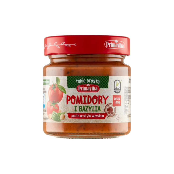 Pomidory i Bazylia pasta w stylu włoskim (160g)