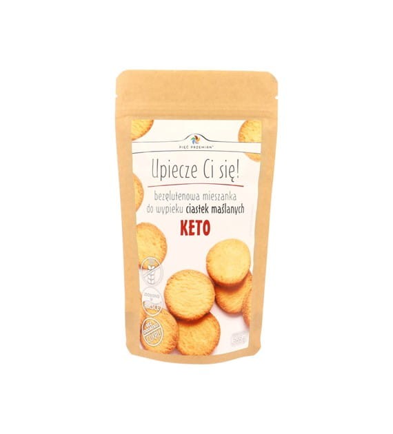 Mieszanka na keto ciastka maślane bezglutenowe (365g)