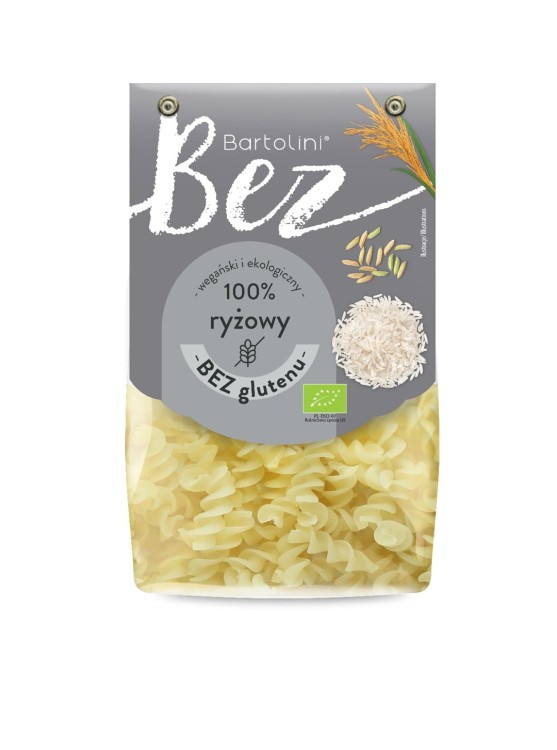 Makaron bezglutenowy ryżowy świder BIO (250g)