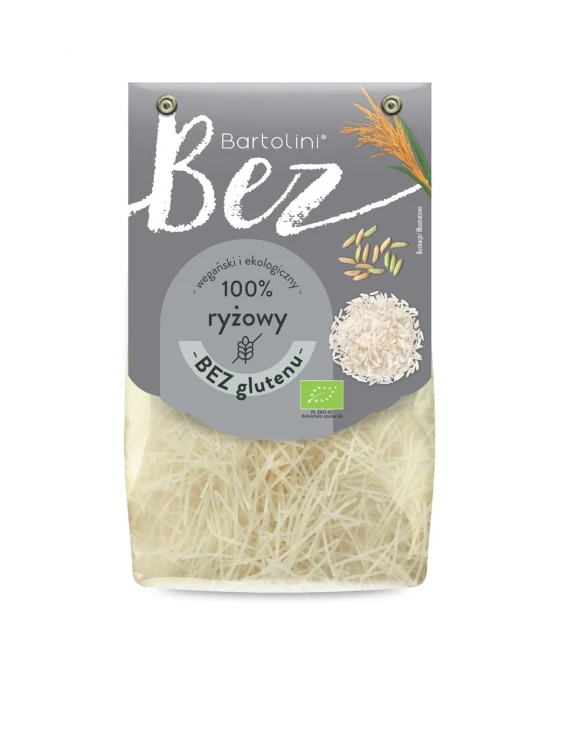 Makaron bezglutenowy ryżowy krajanka BIO (250g)