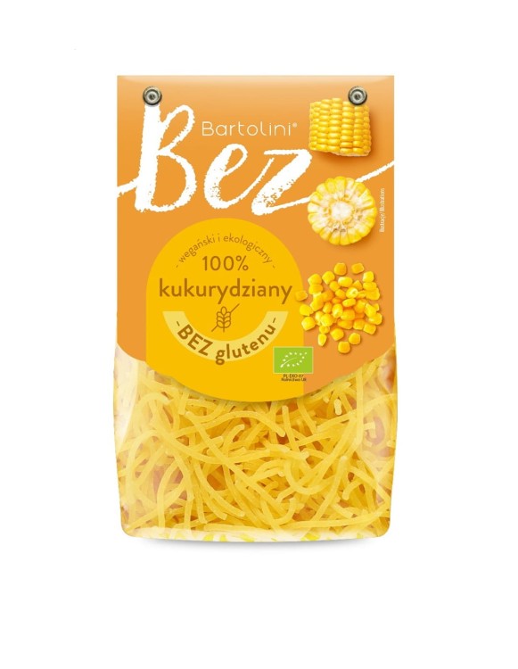 Makaron bezglutenowy z kukurydzy krajanka BIO (250g)