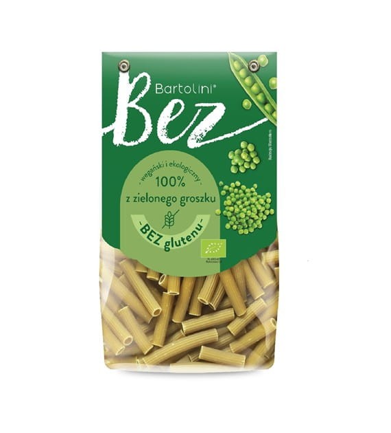 Makaron bezglutenowy z groszku rurka BIO (250g)