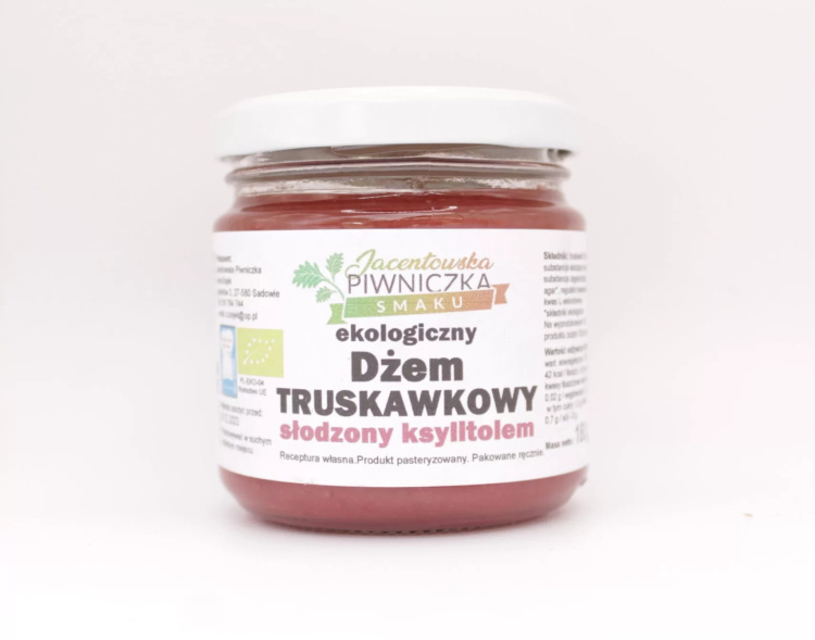 Truskawka BIO Dżem słodzony ksylitolem (180g)