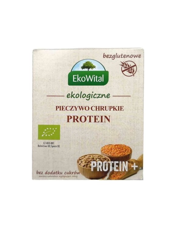 Pieczywo chrupkie Protein bezglutenowe BIO (100g)