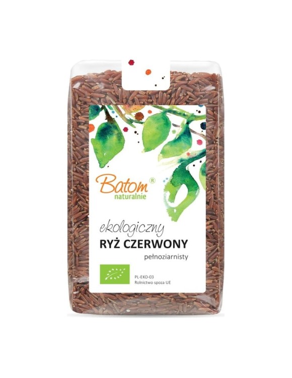 Ryż czerwony pełnoziarnisty BIO (500g)