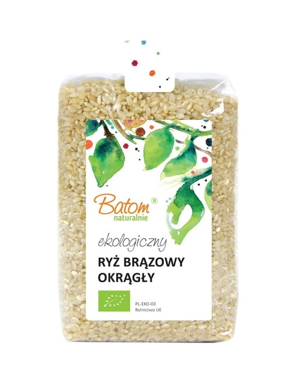 Ryż brązowy okrągły BIO (500g)