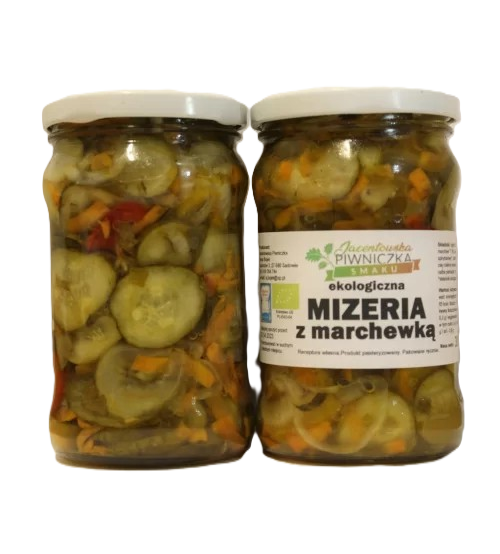Mizeria z marchewką BIO (300g)