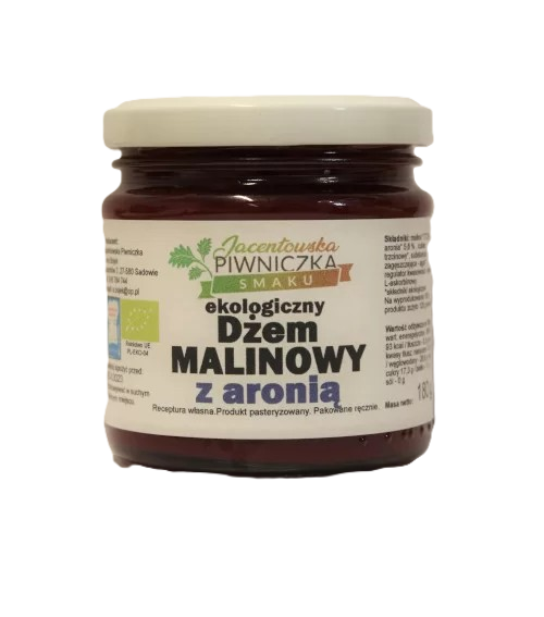Malina z aronią BIO Dżem niskosłodzony (180g)