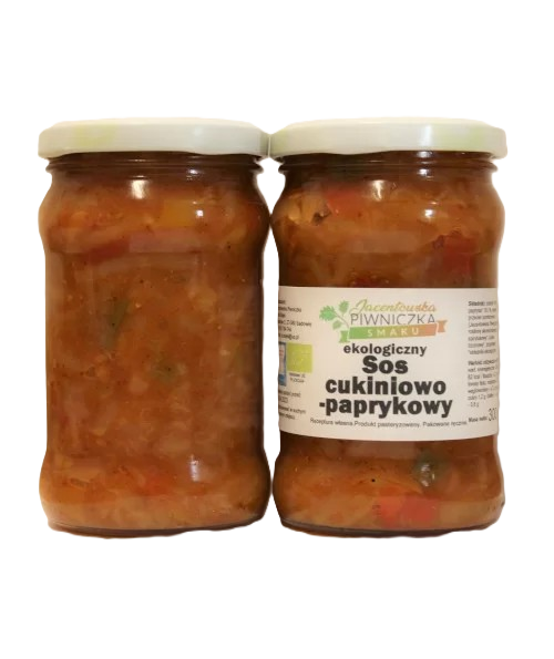 Sos cukiniowo-paprykowy BIO (300g)
