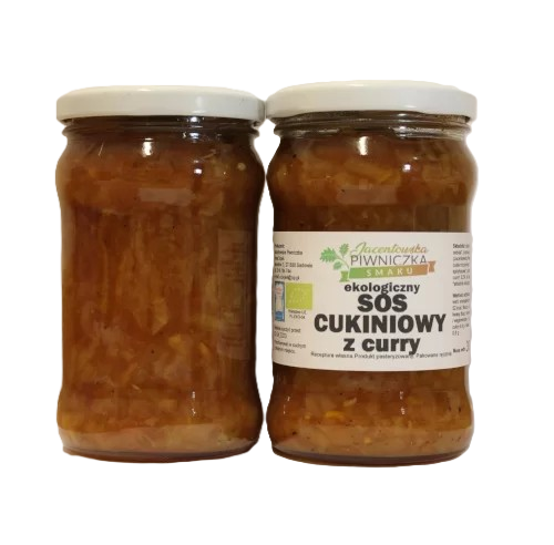 Sos cukiniowy z curry BIO (300g)
