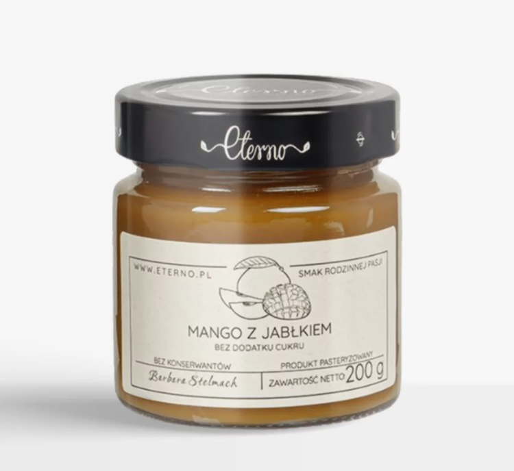 Mango z jabłkiem bez dodatku cukru (200g)