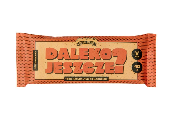 Baton Daleko Jeszcze kakaowo-kokosowy (40g)
