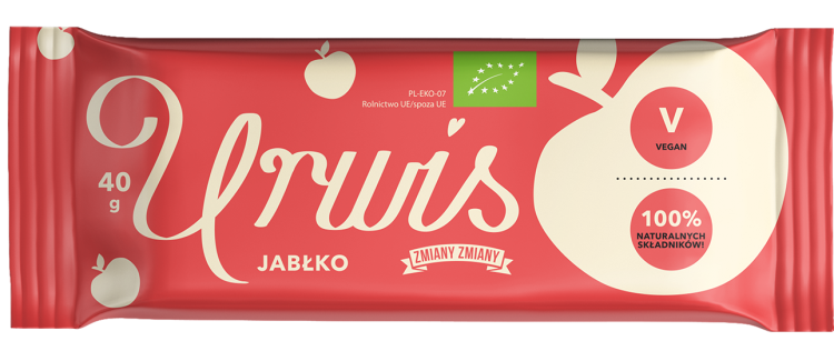 Baton Urwis Jabłko BIO (40g)