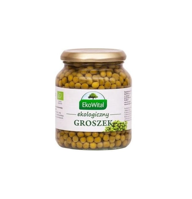 Groszek zielony w zalewie BIO (350g)