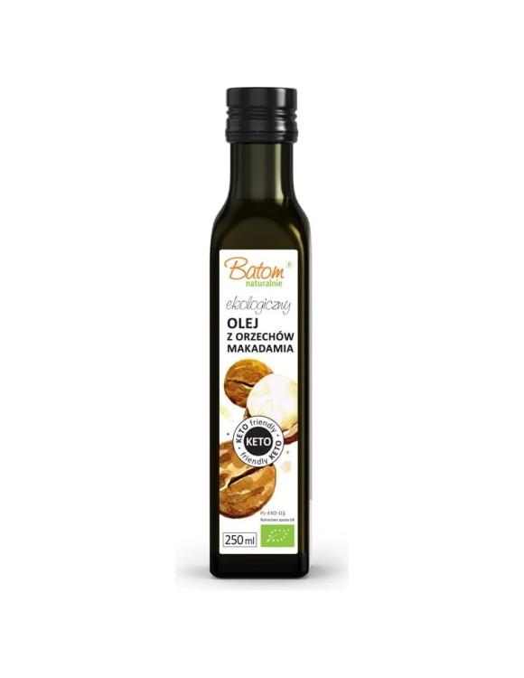 Olej z orzechów makadamia BIO (250ml)