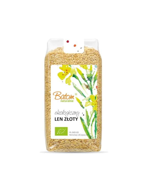 Siemię lniane złote BIO (250g)