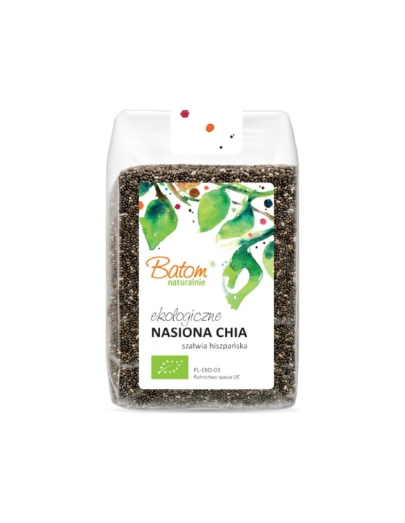 Szałwia hiszpańska Chia nasiona BIO (200g)