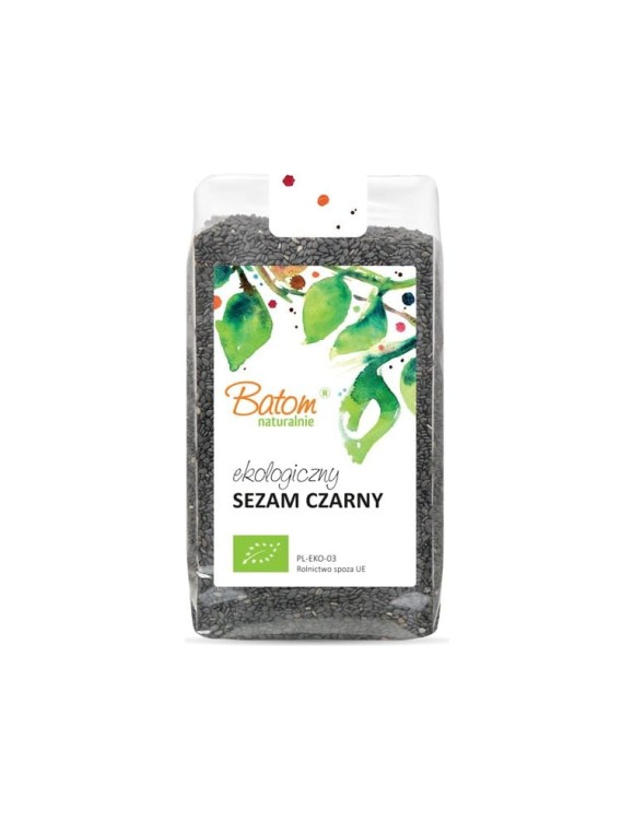 Sezam czarny niełuskany BIO (250g)