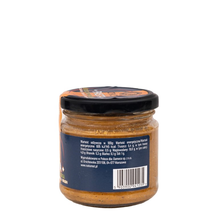 Pasta wegańska śródziemnomorska z oliwą exv (185g) - skład