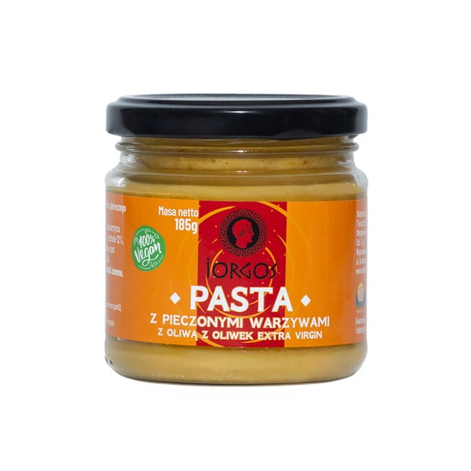 Pasta z pieczonymi warzywami z oliwą z oliwek z pierwszego tłoczenia (185g)