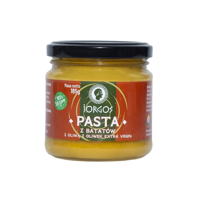 Pasta z batatów z oliwą z oliwek z pierwszego tłoczenia (185g)