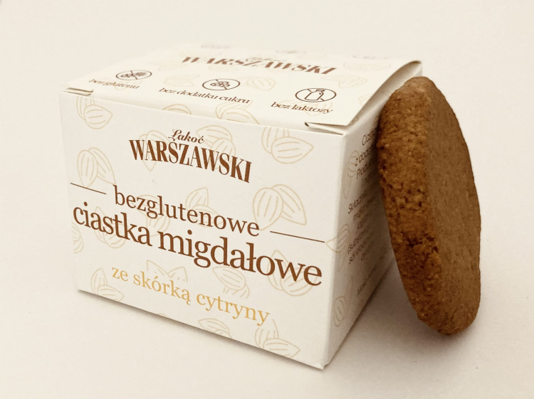 Ciastka migdałowe ze skórką cytryny (150g)