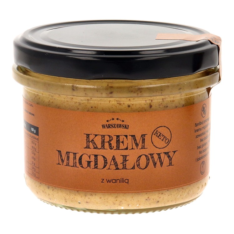 Krem migdałowy z wanilią KETO (190g)