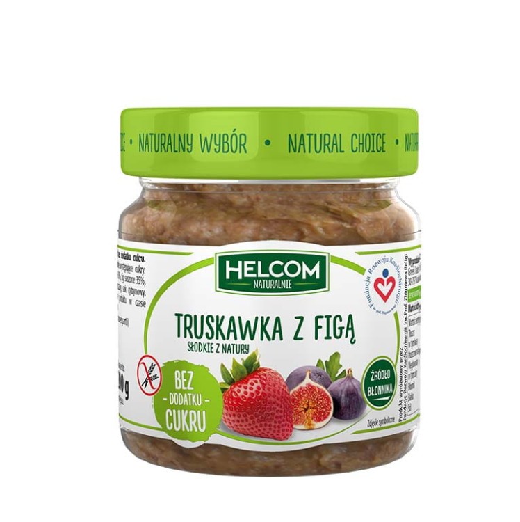 Pasta owocowa truskawka z figą (200g)