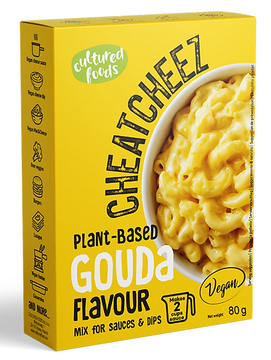 Mieszanka na Wegański Sos lub Dip o smaku Sera Gouda Bezglutenowy Cheatcheez Gouda (80g)