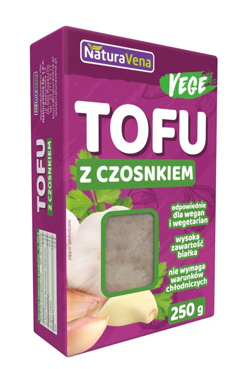 Tofu czosnkowe (250g)