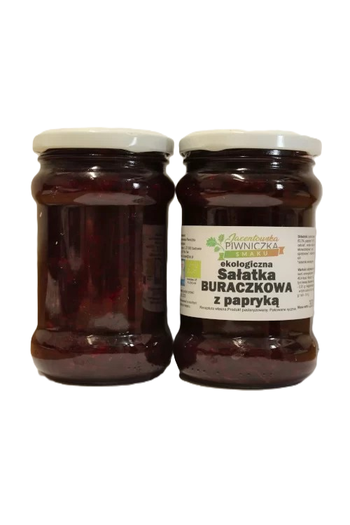 Sałatka buraczkowa z papryką BIO (300g)
