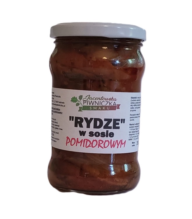 Rydze w sosie pomidorowym (280g)