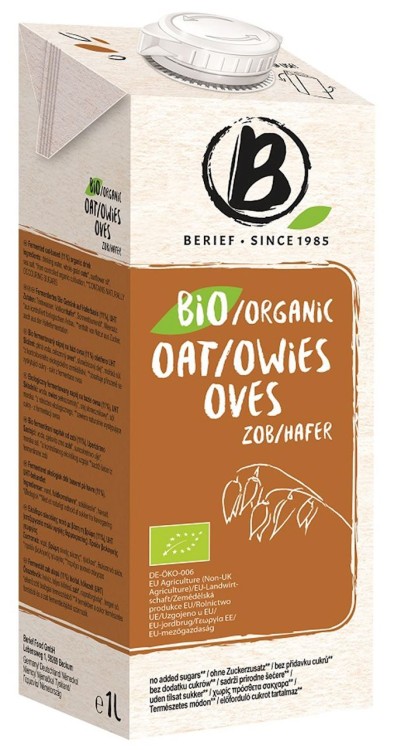 Napój Owsiany bez dodatku cukrów BIO (1L)