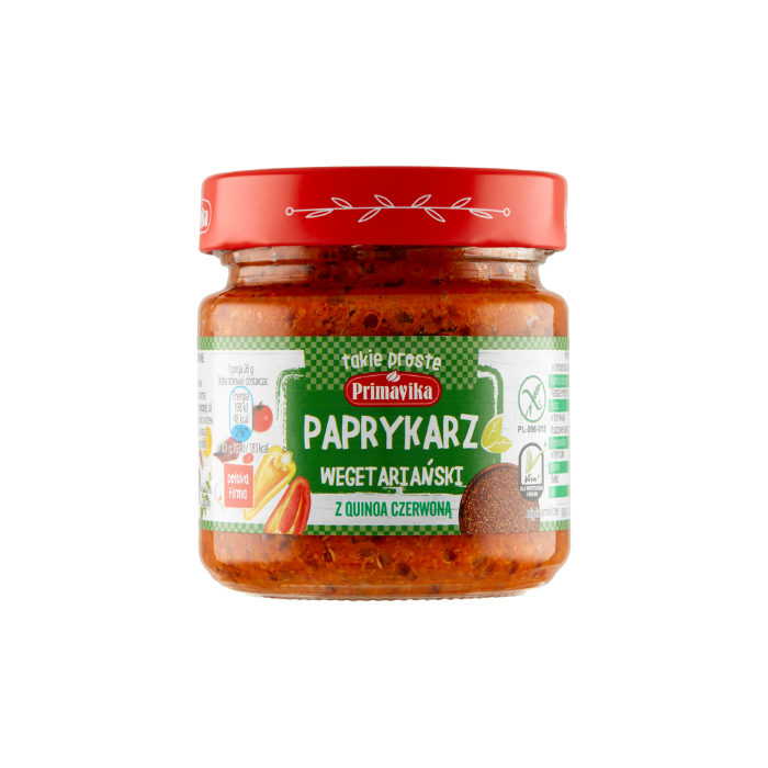 Paprykarz wegetariański z quinoa czerwoną (160g)