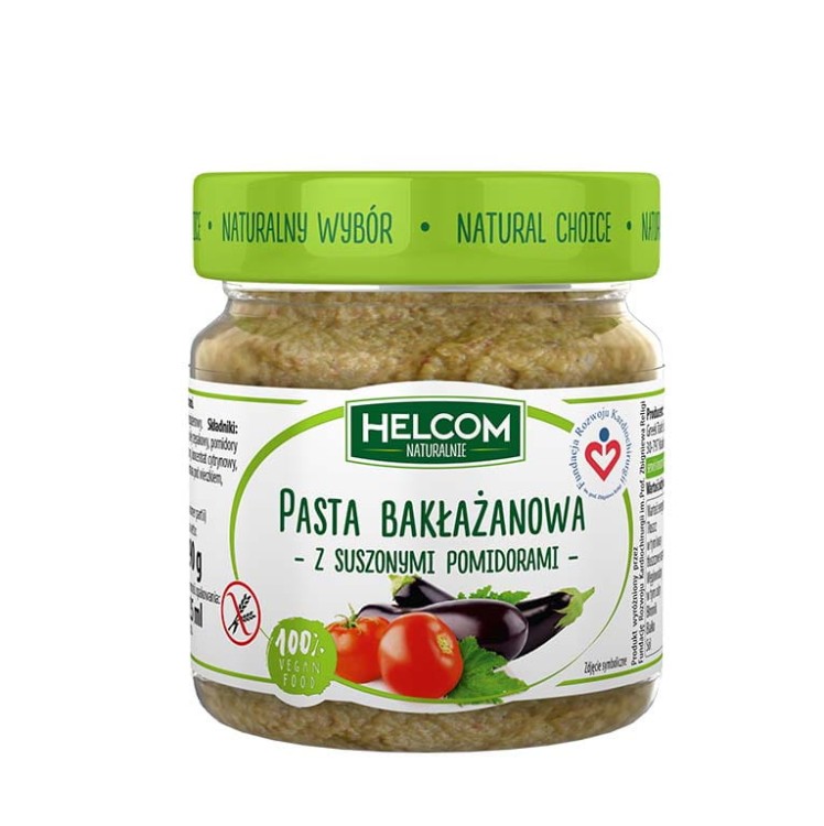 Pasta bakłażanowa z suszonymi pomidorami (190g)