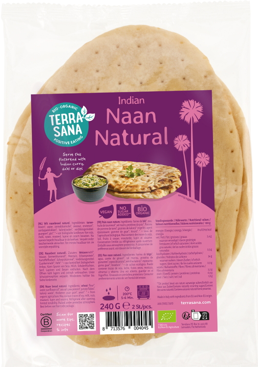 Chleb Naan BIO (240g)