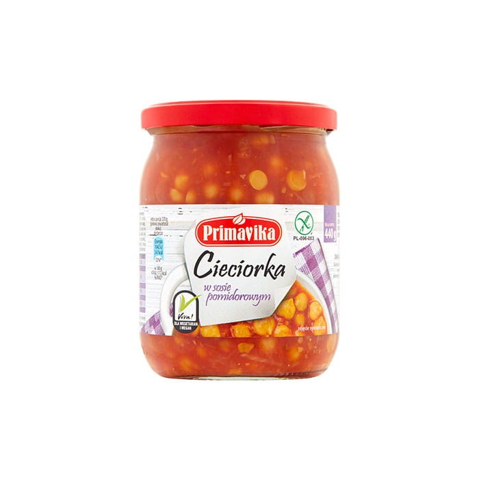 Cieciorka w sosie pomidorowym (440g)