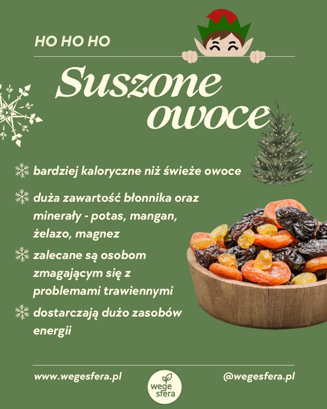 Suszone Owoce